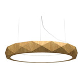 Facetado 1357 Pendant Light by Accord, Color: Louro Frejo-Accord, Size: Medium, | Casa Di Luce Lighting