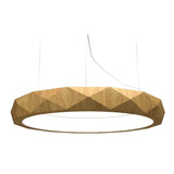 Facetado 1357 Pendant Light by Accord, Color: Matte Black, Imbuia-Accord, White, Louro Frejo-Accord, Teak-Accord, Cappuccino-Accord, American Walnut-Accord, Gloss Black-Accord, Iredescent White-Accord, Light Pink-Accord, Gold, Teal-Accord, Olive Green, Ferrari Red-Accord, Copper, Bronze, Maple-Accord, Pale Gold-Accord, Lead Grey-Accord, Satin Blue-Accord, Size: Small, Medium, Large, | Casa Di Luce Lighting