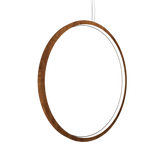 Frame Vertical Circle Pendant - Imbuia