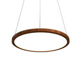 Naia Pendant Light - Imbuia, Size: Small, Medium, ,| Casa Di Luce Lighting