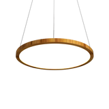 Naia Pendant Light - Teak, Size: Small, Medium, ,| Casa Di Luce Lighting