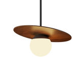 Orbit Pendant By Accord, Color: Imbuia, Size: Small, Medium, Large, ,| Casa Di Luce Lighting