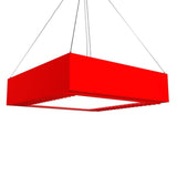 Ferrari Red Ripado Pendant by Accord