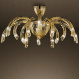 Amber 14-Light Phoenix 2032 Ceiling Light by Sylcom