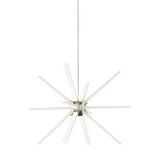 Satin Nickel Photon Small Chandelier by Tech Lighting