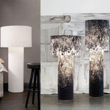 Pipe Floor Lamp in hallway