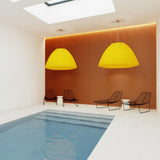 Bell Suspension by AXO Light, Color: White, Electric Blue-Axo Light, Warm White, Gold Yellow-Axo Light, Brown, Brick Red - Foscarini, Black, Burgundy-Axo Light, Red, Green, Size: Small, Medium, Large, X-Large, 2X-Large, | Casa Di Luce Lighting