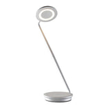 Silver Pixo Plus Task Lamp by Pablo