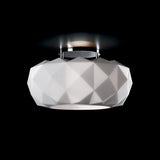 Deluxe Ceiling Light by Leucos, Color: White Satin, Matt Black-Karman, Light Option: R7, LED, Size: Small, Large | Casa Di Luce Lighting