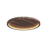 Naia Edge Lit Ceiling Light - American Walnut