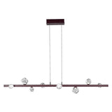 Flat Bronze Stella Linear Suspension by Hammerton Studio