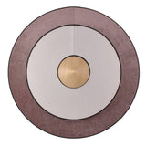 Cymbal Wall Sconce by Forestier, Finish: Powder Pink-Forestier, Size: Large, | Casa Di Luce Lighting