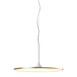 Brushed Gold/Matt White-Large Piano Suspension by Page One