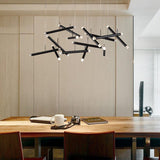 Seesaw 14 Light Chandelier in meeting room