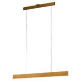 Brushed Gold-Large Prometheus Linear Pendant by Page One