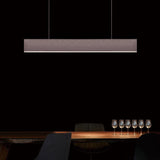 Deep Taupe-Medium Prometheus Linear Pendant by Page One