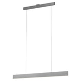 Satin Aluminum-Large Prometheus Linear Pendant by Page One