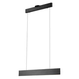 Satin Dark Gray-Small Prometheus Linear Pendant by Page One