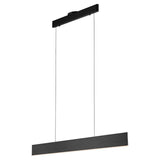 Satin Dark Gray-Medium Prometheus Linear Pendant by Page One