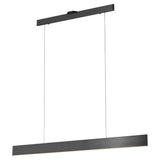 Satin Dark Gray-Large Prometheus Linear Pendant by Page One