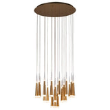 Meteor 28 Suspension by Page One, Color: Brushed Gold-Page One, , | Casa Di Luce Lighting