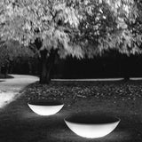 Solar Outdoor Floor Lamp in garden