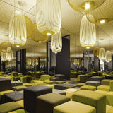 Spokes 1 Pendant in restaurant