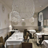 Spokes 1 Pendant in restaurant