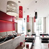Tress Grande Suspension in restaurant