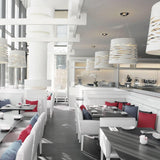 Tress Grande Suspension in restaurant