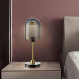 Century Bedside Table Lamp by Page One, Color: Smoke Brown-Page One, Smoke Grey-Page One, , | Casa Di Luce Lighting