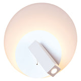 Matt White Water Lily Wall Sconce