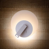 Matt White Water Lily Wall Sconce