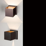 Deep Taupe Pandora Symmetrical Wall Sconce by Page One