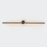 Deep Taupe Zodiac Middle Wall Sconce by Page One