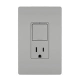 Radiant Single-Pole 3-Way Switch with 15A Tamper Resistant Outlet - Casa Di Luce