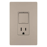 Radiant Single-Pole 3-Way Switch with 15A Tamper Resistant Outlet - Casa Di Luce