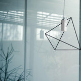 Black Rock Garden Single Pendant Light by Pallucco