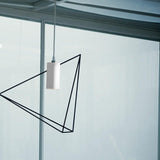 Black Rock Garden Single Pendant Light by Pallucco