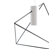 Black Rock Garden Single Pendant Light by Pallucco