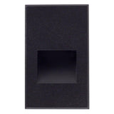 Black Sonic ER3005 Outdoor Step Light by Kuzco Lighting