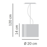 Reflex SP 1001/20 Pendant by Sillux