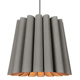 Grey Oak Small Renata L Suspension by Weplight
