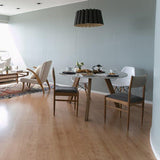 Large Grey Oak Renata Pendant in restaurant