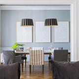 Large Grey Oak Renata Pendant in Dining Room