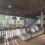 Large Grey Oak Renata Pendant by Weplight