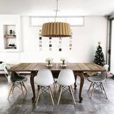 X-Large Ash Renata Pendant in Dining Room
