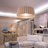 X-Large Ash Renata Pendant in Living Room