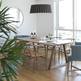 X-Large Ebony Renata Pendant in Restaurant