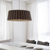 X-Large Wenge Renata Pendant in Dining Room